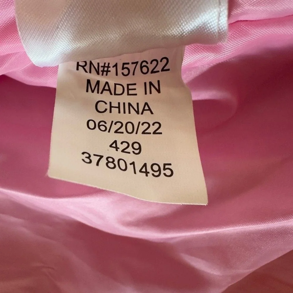 Eddie Bauer Girls 3-in-1 Winter Jacket Pink Pastel Hooded Puffer Coat M 10/12